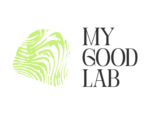 logo my good lab. Marque de compléments alimentaires pour les hotels. Complements alimentaires promotionnels de qualité 